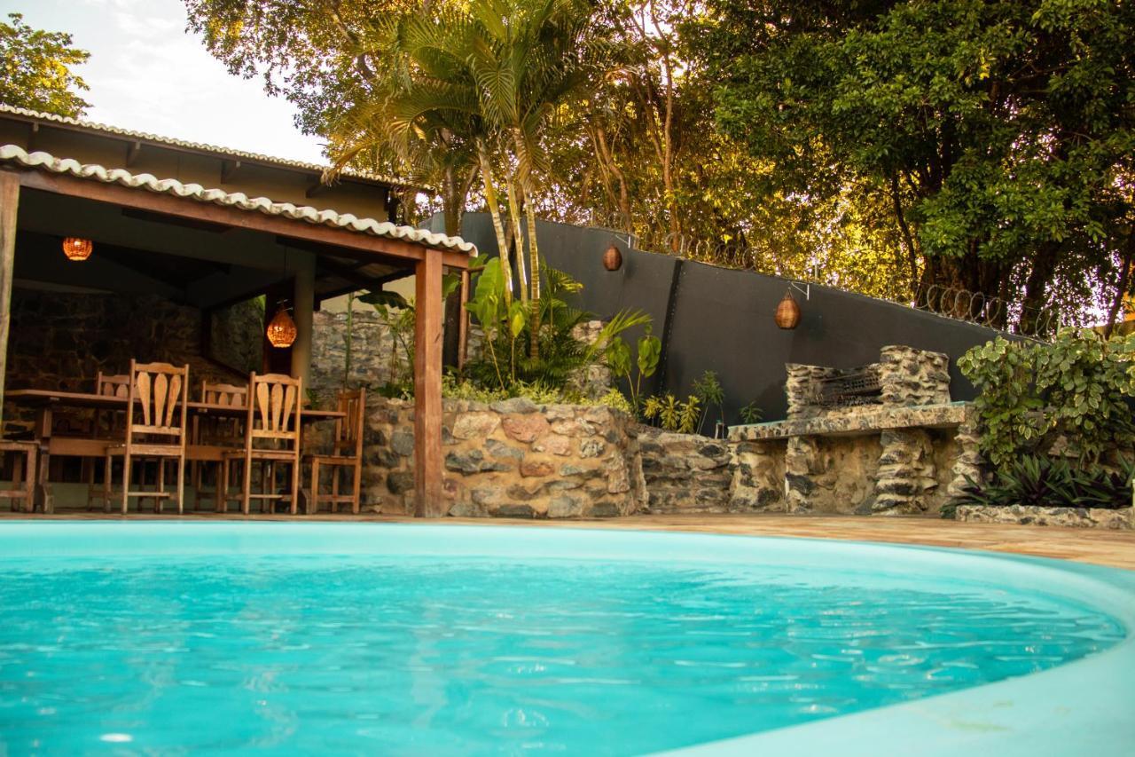 Hostel La Isla Praia de Pipa Exterior foto